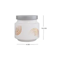 Croco Jar Premium Color Coated  Printed Design Round Shape Container600 Ml Hv Pro up 2 Pcs-thumb1