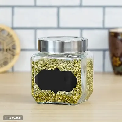 CROCO JAR Kitchen Storage Jar, 500ML, Free Replacement of Lids-thumb3