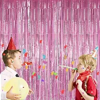 Birthday decoration kit with 35 pieces, including 30 black and white balloons, 2pc stars foil balloons, 1 happy birthday banner for children,/ 2pc foil curtain / adults, couples, girls, and boys-thumb3