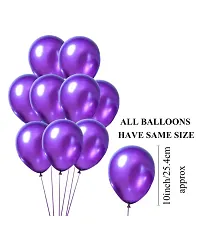 nbsp;Metallic Balloons For  Birthday party , Anniversary ,Wedding ,Decorations   (100 pc)-thumb3
