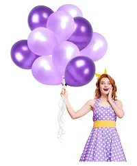 nbsp;Metallic Balloons For  Birthday party , Anniversary ,Wedding ,Decorations   (100 pc)-thumb1