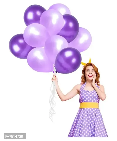 nbsp;Metallic Balloons For  Birthday party , Anniversary ,Wedding ,Decorations   (100 pc)-thumb2