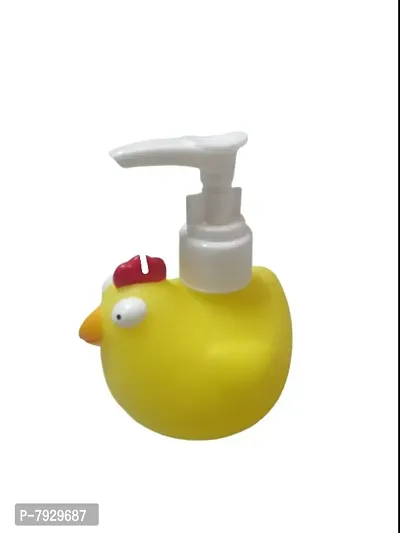 Bathroom Organizer with Locking System; Multipurpose duck-shaped hand wash dispenser, soap pump, loti-thumb0