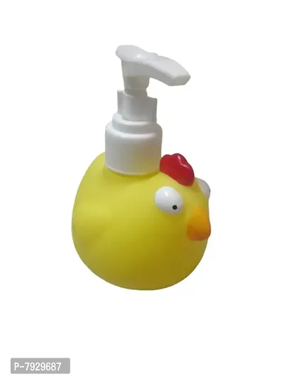 Bathroom Organizer with Locking System; Multipurpose duck-shaped hand wash dispenser, soap pump, loti-thumb2