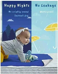 Baby Bed Protector Dry Sheet Quick Dry Waterproof (Large, 40 inches by 26 inches) ( purple ) (pack of 1 )-thumb2