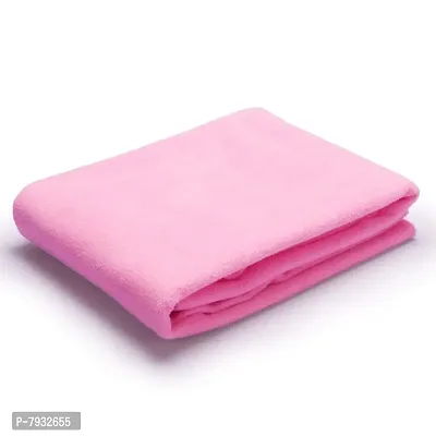 Baby Bed Protector Dry Sheet Quick Dry Waterproof (Large, 40 inches by 26 inches) ( pink ) (pack of 1 )-thumb0