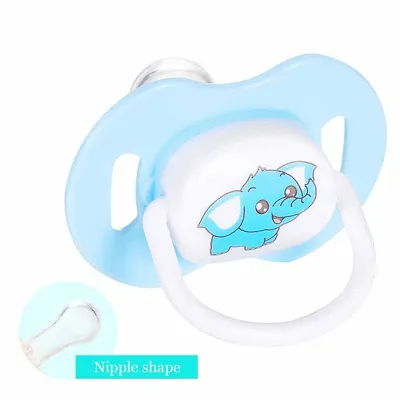 Silicone Soft Nipple Baby Pacifier (SET OF 2 ) Others