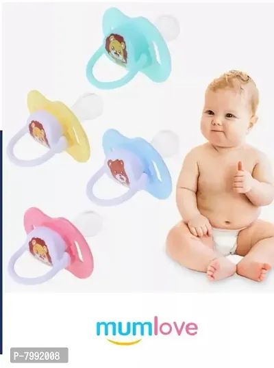 Silicone Soft Nipple Baby Pacifier (SET OF 2 ) Others-thumb3