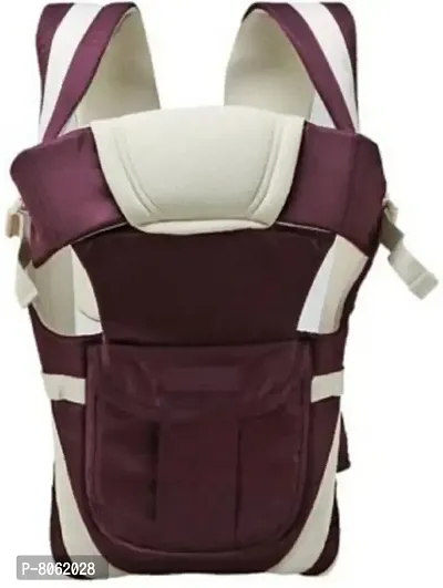 Baby Sling Carrier Bag, Child Safety Strip, Adjustable Hands Free, Baby Safety Belt, and Baby Back Carrier Bag ( maroon-thumb0
