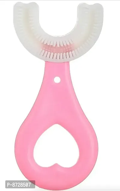 Extra-soft Kids Toothbrush in the  U Shape of  360 digry (1 Toothbrushes)