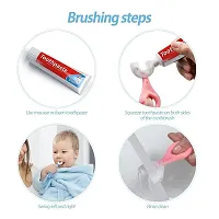 Extra-soft Kids Toothbrush in the  U Shape of  360 digry (1 Toothbrushes)-thumb1