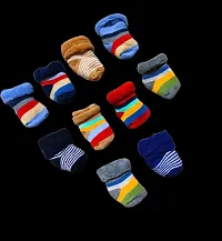 NewBorn Baby Socks, Pack of 2 Pairs Soft Material  ( worm socks )-thumb3