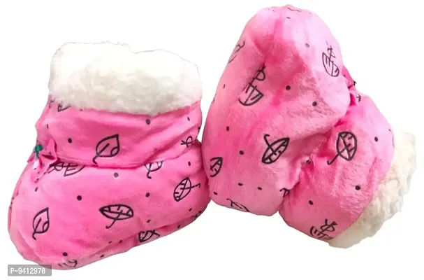 Booties Baby  that are pure comfort and umbrella   printed are soft and comfortable (0 to 12 m-thumb3