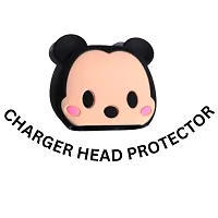 Charger Case Cover | Silicone Charger Case Cover with Cartoon Character for 18ndash;20W 360deg; Full Protection Cover-thumb3