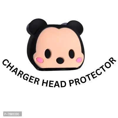 Charger Case Cover | Silicone Charger Case Cover with Cartoon Character for 18ndash;20W 360deg; Full Protection Cover-thumb4