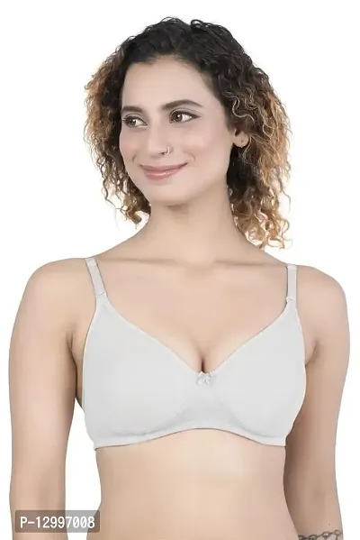 Buy LUNAIN Women Manisha Pad Cup Bra for Womens and Girls (B, White, 38)  Online In India At Discounted Prices