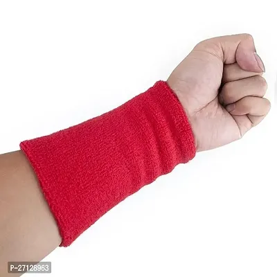 Sports Long Wristband 1 Pcs Red