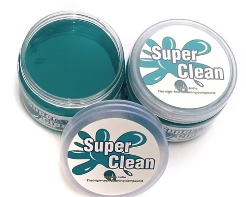 Multipurpose pack of 1 Super Cleaning Gel for removing dust of  Car Accessories, Keyboard, Laptops etc.,Color Blue, Weight 160 gram