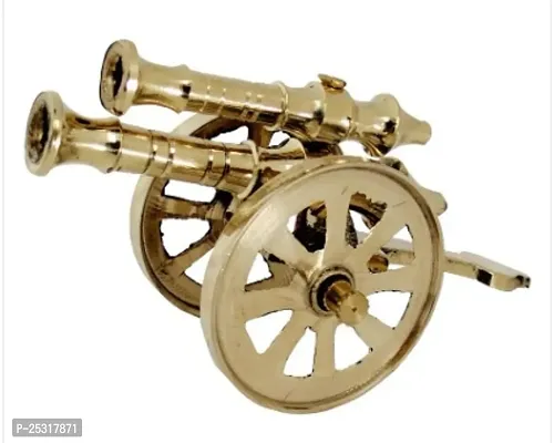 Brass Vintage Canon-Tope Showpiece