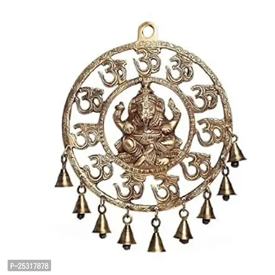 Om Ganesha Wall Hanging With Bells