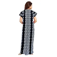 Stylish Embellished rich long Printed nightwear Combo Pack of 2-thumb4