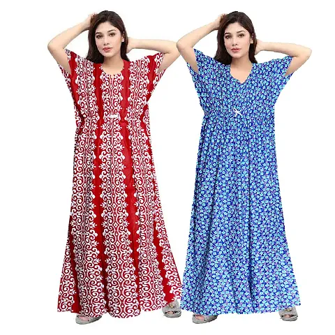 Stylish Printed Nightwear Combo Pack of 2