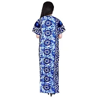 Stylish Embellished rich long Printed nightwear Combo Pack of 2-thumb4