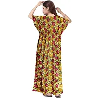 Stylish Embellished rich long Printed nightwear Combo Pack of 2-thumb4