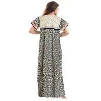 JWF Women's Full Length Cotton Nighty (Multicolour, Free Size, 2XL) -Combo Pack of 2 Pieces-thumb4