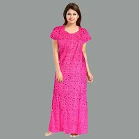 Stylish Cotton Nightdress For Women Pack Of 2-thumb1