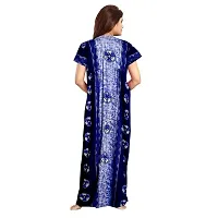 Mudrika Women's Cotton Embellished Ankle Length Nighty (ComboNT6526 XL_Multicolour_XL)-thumb4