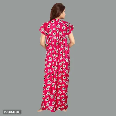 Stylish Cotton Nightdress For Women Pack Of 2-thumb3