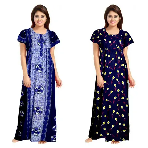 Stylish Printed Nightwear Combo Pack of 2