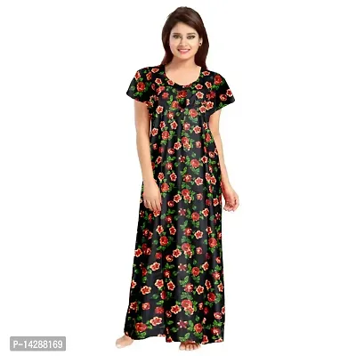 JVSP Women's 100% Cotton Printed Attractive Maxi Maternity Wear Comfort Nightdresses ( Combo Pack of 2 PCs.)-thumb4