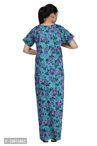 Women Printed Feeding Nighty For Maternity Wear In Amazing Colors And Best Fabric Pack Of 2-thumb3