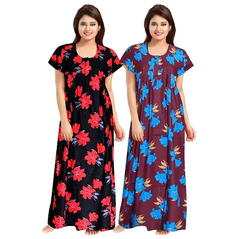 New In 100 cotton nighties & nightdresses Women's Nightwear 