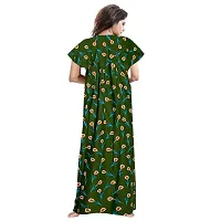 JVSP Women's Pure Cotton Printed Attractive Maxi Maternity Wear Comfortable Nightdresses ( Combo Pack of 2 PCs.)-thumb4