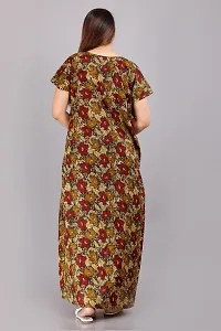 Trendy Cotton Printed Nighty For Women-thumb3