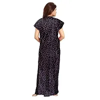 Lorina Women's Cotton Maxi Nighty Night Gown, Free Size Combo Pack of 2 Pieces-thumb4