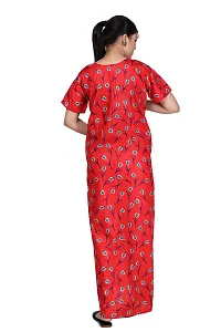 Women Printed Feeding Nighty For Maternity Wear In Amazing Colors And Best Fabric Pack Of 2-thumb2