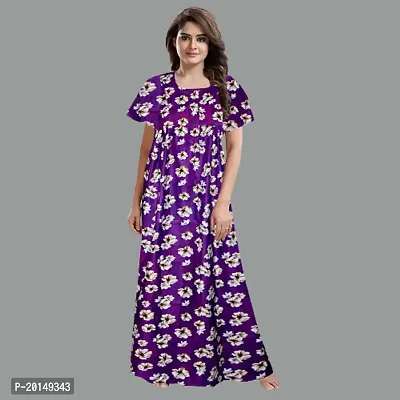 Stylish Cotton Nightdress For Women Pack Of 2-thumb2