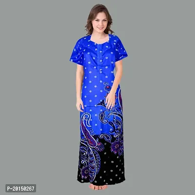 Stylish Cotton Nightdress For Women Pack Of 2-thumb4