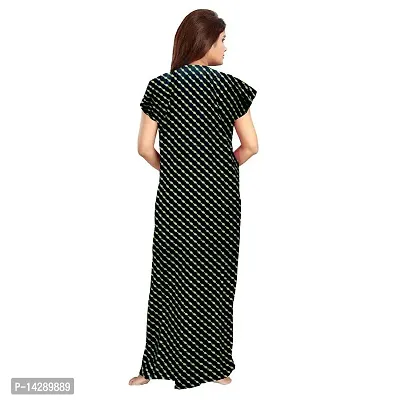 Nandini Women's Soft Cotton Sleepwear Nighty Gown (Multicolour, Free Size) -Combo Pack of 2-thumb5