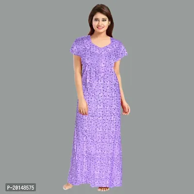 Stylish Cotton Nightdress For Women Pack Of 2-thumb4