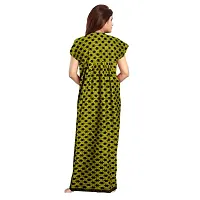 JVSP 100% Cotton Nighty for Women || Long Length Printed Nighty/Maxi/Night Gown/Night Dress/Nightwear Inner  Sleepwear for Women's (Combo Pack of 2)-thumb3