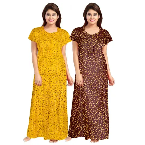 Stylish Nightdress For Women Pack Of 2