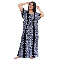 Stylish Embellished rich long Printed nightwear Combo Pack of 2-thumb3