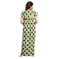 Elegant Multicoloured Cotton Printed Nighty For Women Combo Pack Of 2-thumb3