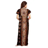 JVSP 100% Cotton Nighty for Women || Long Length Printed Nighty/Maxi/Night Gown/Night Dress/Nightwear Inner  Sleepwear for Women's (Combo Pack of 2)-thumb4