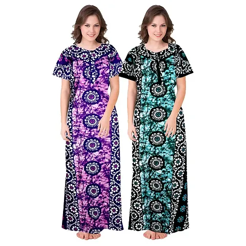 Stylish Nightdress For Women Pack Of 2